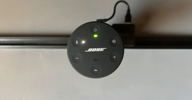 Bose SoundLink Revolve IIをダクトレールに