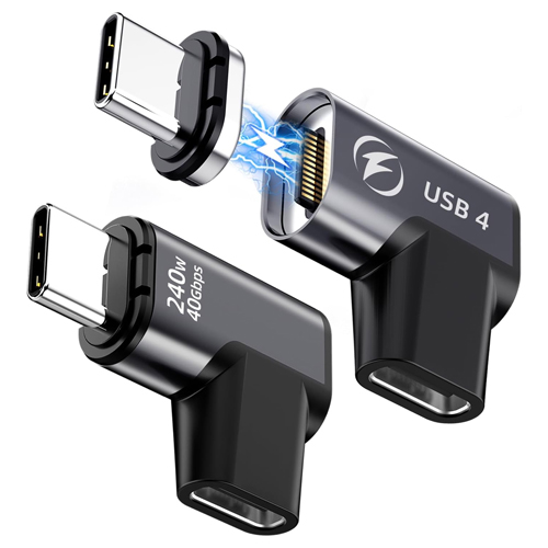 USB Type-c 変換アダプタ マグネット 240W